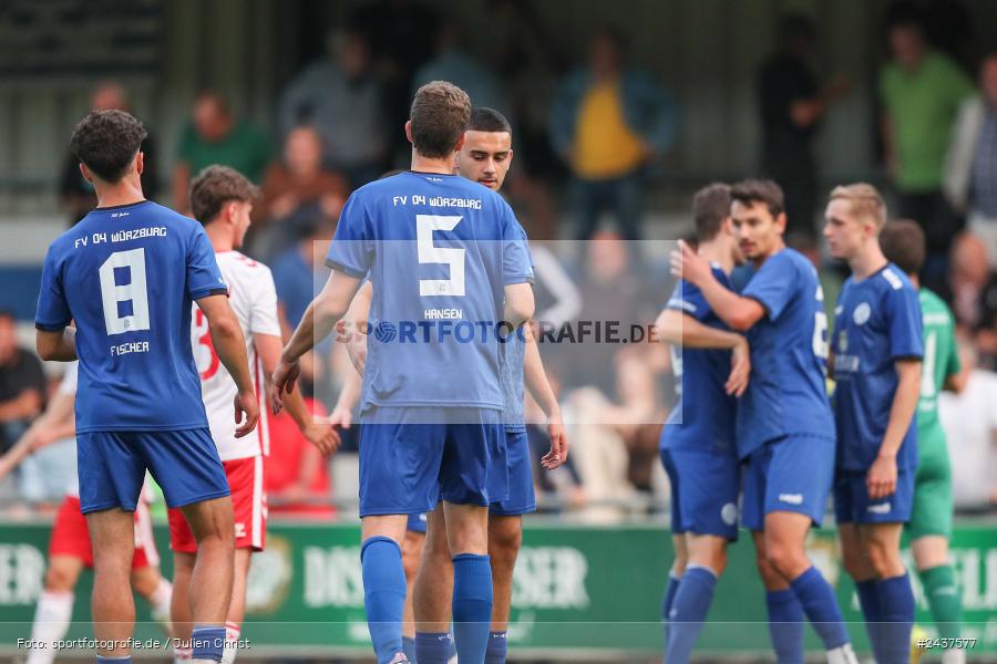 Sepp-Endres-Sportanlage, Würzburg, 18.09.2024, sport, action, BFV, Fussball, 4. Spieltag, Nachholspieltag, Bayernliga Nord, SSV, WFV, SSV Jahn Regensburg II (U21), Würzburger FV 04 - Bild-ID: 2437577