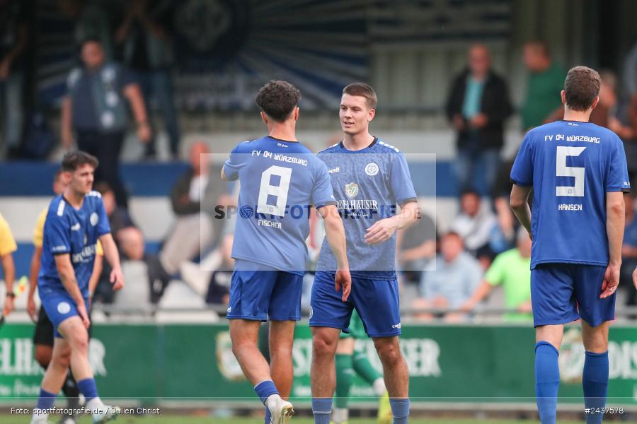 Sepp-Endres-Sportanlage, Würzburg, 18.09.2024, sport, action, BFV, Fussball, 4. Spieltag, Nachholspieltag, Bayernliga Nord, SSV, WFV, SSV Jahn Regensburg II (U21), Würzburger FV 04 - Bild-ID: 2437578