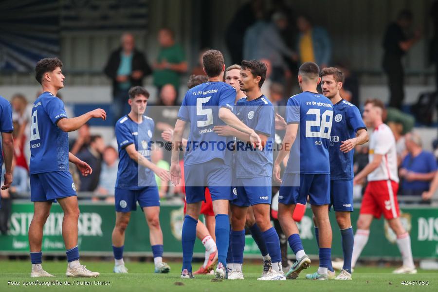 Sepp-Endres-Sportanlage, Würzburg, 18.09.2024, sport, action, BFV, Fussball, 4. Spieltag, Nachholspieltag, Bayernliga Nord, SSV, WFV, SSV Jahn Regensburg II (U21), Würzburger FV 04 - Bild-ID: 2437580