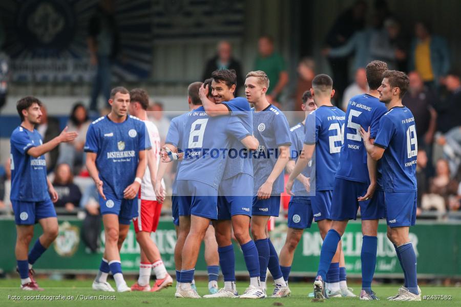 Sepp-Endres-Sportanlage, Würzburg, 18.09.2024, sport, action, BFV, Fussball, 4. Spieltag, Nachholspieltag, Bayernliga Nord, SSV, WFV, SSV Jahn Regensburg II (U21), Würzburger FV 04 - Bild-ID: 2437582