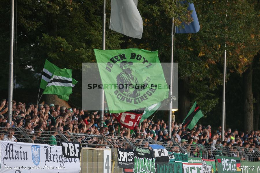 Willy-Sachs-Stadion, Schweinfurt, 20.09.2024, sport, action, BFV, Fussball, Regionalliga Bayern, 10. Spieltag, SVW, FCS, SV Wacker Burghausen, 1. FC Schweinfurt 1905 - Bild-ID: 2437645