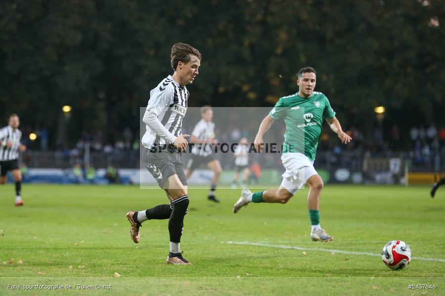 Willy-Sachs-Stadion, Schweinfurt, 20.09.2024, sport, action, BFV, Fussball, Regionalliga Bayern, 10. Spieltag, SVW, FCS, SV Wacker Burghausen, 1. FC Schweinfurt 1905 - Bild-ID: 2437646