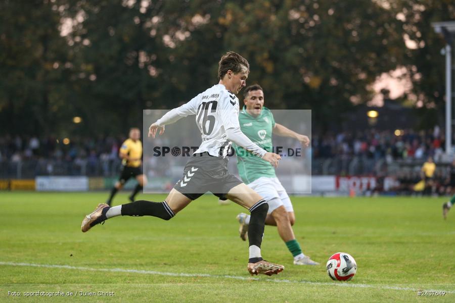 Willy-Sachs-Stadion, Schweinfurt, 20.09.2024, sport, action, BFV, Fussball, Regionalliga Bayern, 10. Spieltag, SVW, FCS, SV Wacker Burghausen, 1. FC Schweinfurt 1905 - Bild-ID: 2437649