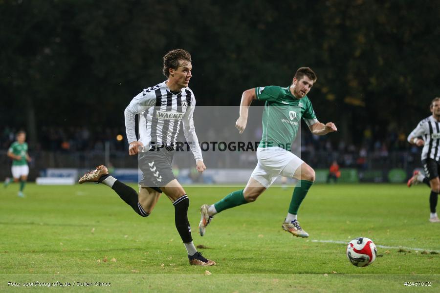 Willy-Sachs-Stadion, Schweinfurt, 20.09.2024, sport, action, BFV, Fussball, Regionalliga Bayern, 10. Spieltag, SVW, FCS, SV Wacker Burghausen, 1. FC Schweinfurt 1905 - Bild-ID: 2437652