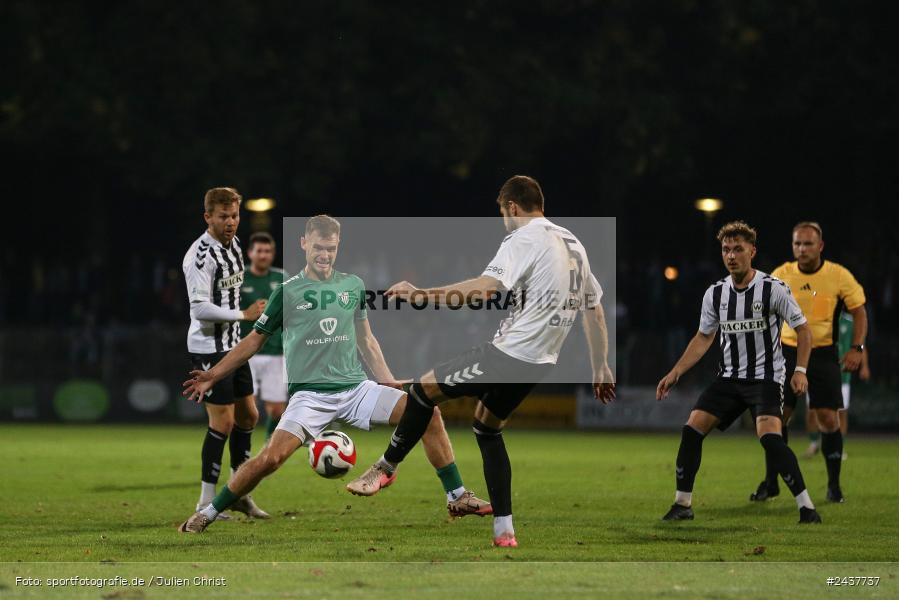 Willy-Sachs-Stadion, Schweinfurt, 20.09.2024, sport, action, BFV, Fussball, Regionalliga Bayern, 10. Spieltag, SVW, FCS, SV Wacker Burghausen, 1. FC Schweinfurt 1905 - Bild-ID: 2437737