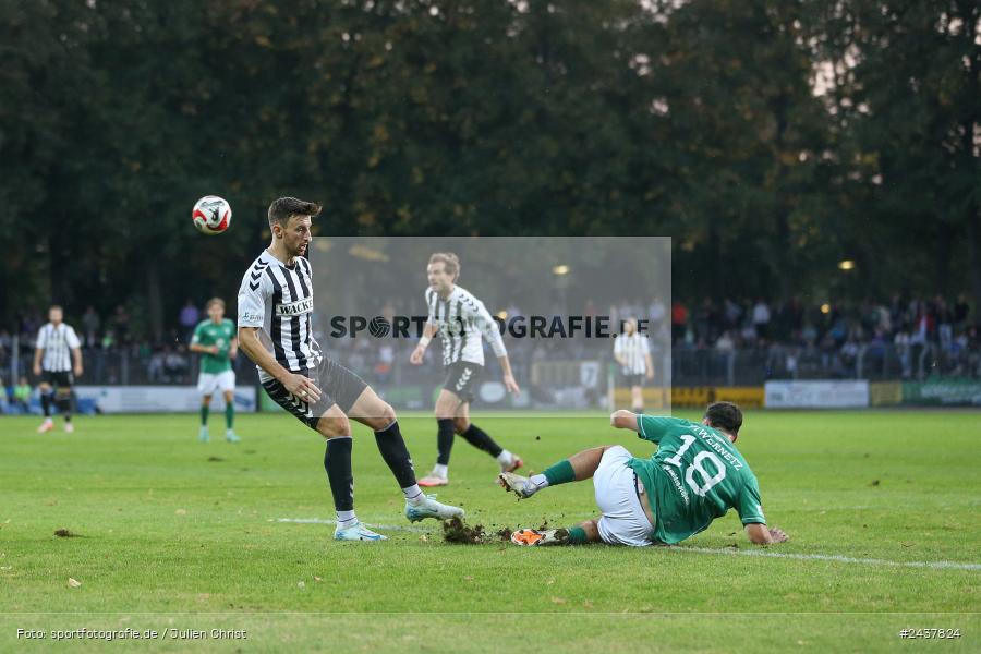 Willy-Sachs-Stadion, Schweinfurt, 20.09.2024, sport, action, BFV, Fussball, Regionalliga Bayern, 10. Spieltag, SVW, FCS, SV Wacker Burghausen, 1. FC Schweinfurt 1905 - Bild-ID: 2437824