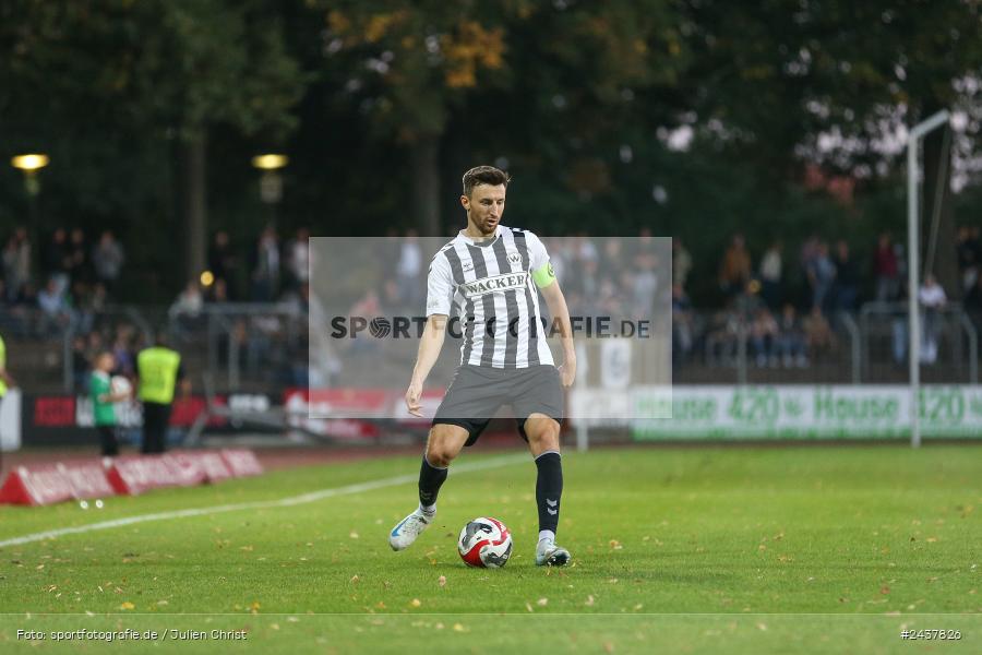 Willy-Sachs-Stadion, Schweinfurt, 20.09.2024, sport, action, BFV, Fussball, Regionalliga Bayern, 10. Spieltag, SVW, FCS, SV Wacker Burghausen, 1. FC Schweinfurt 1905 - Bild-ID: 2437826