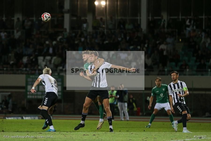 Willy-Sachs-Stadion, Schweinfurt, 20.09.2024, sport, action, BFV, Fussball, Regionalliga Bayern, 10. Spieltag, SVW, FCS, SV Wacker Burghausen, 1. FC Schweinfurt 1905 - Bild-ID: 2437827