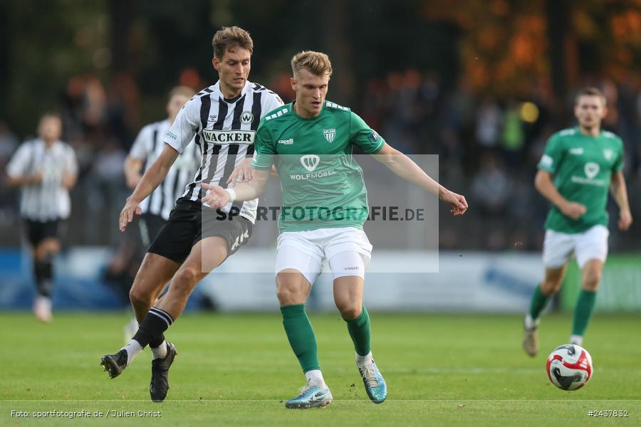 Willy-Sachs-Stadion, Schweinfurt, 20.09.2024, sport, action, BFV, Fussball, Regionalliga Bayern, 10. Spieltag, SVW, FCS, SV Wacker Burghausen, 1. FC Schweinfurt 1905 - Bild-ID: 2437832