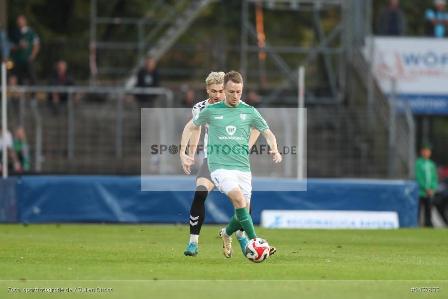 Willy-Sachs-Stadion, Schweinfurt, 20.09.2024, sport, action, BFV, Fussball, Regionalliga Bayern, 10. Spieltag, SVW, FCS, SV Wacker Burghausen, 1. FC Schweinfurt 1905 - Bild-ID: 2437833