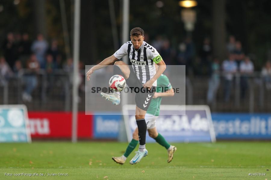 Willy-Sachs-Stadion, Schweinfurt, 20.09.2024, sport, action, BFV, Fussball, Regionalliga Bayern, 10. Spieltag, SVW, FCS, SV Wacker Burghausen, 1. FC Schweinfurt 1905 - Bild-ID: 2437839