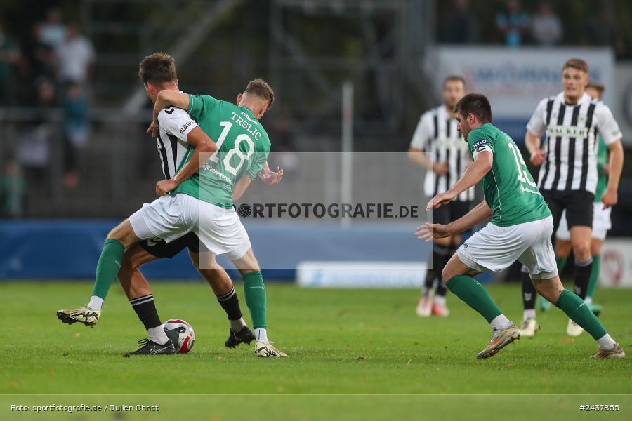 Willy-Sachs-Stadion, Schweinfurt, 20.09.2024, sport, action, BFV, Fussball, Regionalliga Bayern, 10. Spieltag, SVW, FCS, SV Wacker Burghausen, 1. FC Schweinfurt 1905 - Bild-ID: 2437855