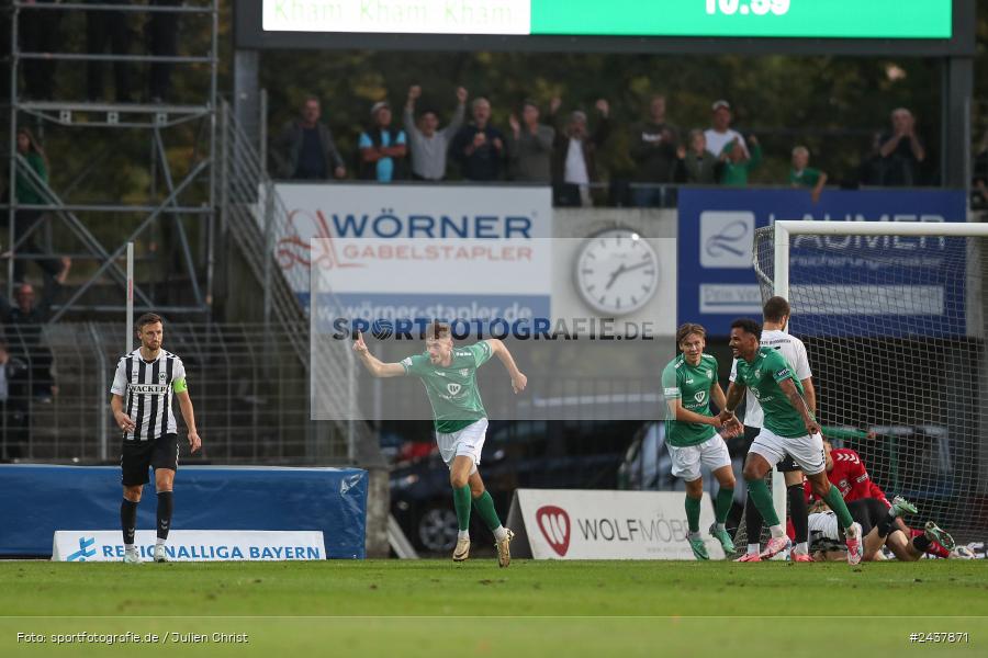 Willy-Sachs-Stadion, Schweinfurt, 20.09.2024, sport, action, BFV, Fussball, Regionalliga Bayern, 10. Spieltag, SVW, FCS, SV Wacker Burghausen, 1. FC Schweinfurt 1905 - Bild-ID: 2437871