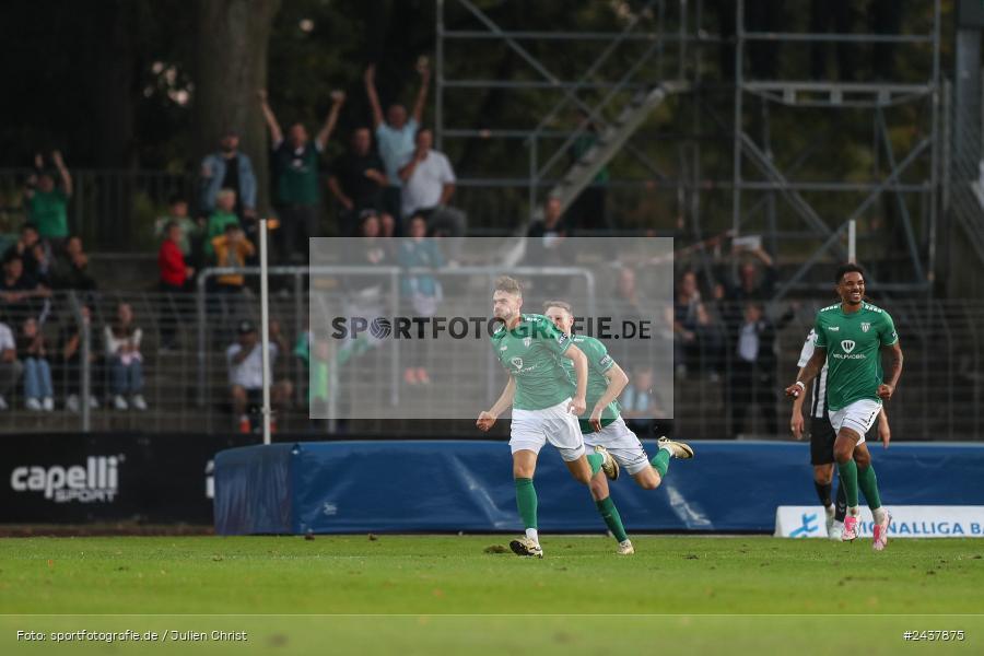 Willy-Sachs-Stadion, Schweinfurt, 20.09.2024, sport, action, BFV, Fussball, Regionalliga Bayern, 10. Spieltag, SVW, FCS, SV Wacker Burghausen, 1. FC Schweinfurt 1905 - Bild-ID: 2437875