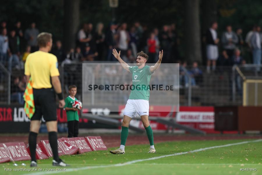 Willy-Sachs-Stadion, Schweinfurt, 20.09.2024, sport, action, BFV, Fussball, Regionalliga Bayern, 10. Spieltag, SVW, FCS, SV Wacker Burghausen, 1. FC Schweinfurt 1905 - Bild-ID: 2437890