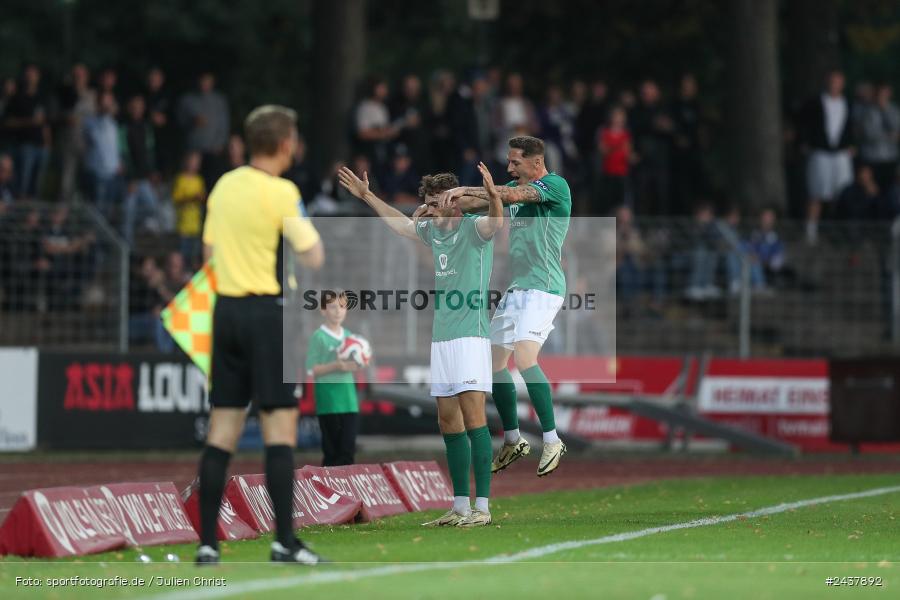 Willy-Sachs-Stadion, Schweinfurt, 20.09.2024, sport, action, BFV, Fussball, Regionalliga Bayern, 10. Spieltag, SVW, FCS, SV Wacker Burghausen, 1. FC Schweinfurt 1905 - Bild-ID: 2437892