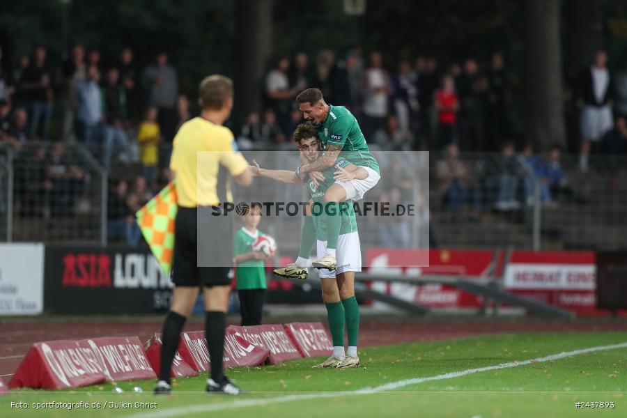 Willy-Sachs-Stadion, Schweinfurt, 20.09.2024, sport, action, BFV, Fussball, Regionalliga Bayern, 10. Spieltag, SVW, FCS, SV Wacker Burghausen, 1. FC Schweinfurt 1905 - Bild-ID: 2437893