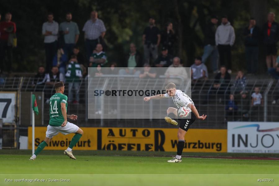 Willy-Sachs-Stadion, Schweinfurt, 20.09.2024, sport, action, BFV, Fussball, Regionalliga Bayern, 10. Spieltag, SVW, FCS, SV Wacker Burghausen, 1. FC Schweinfurt 1905 - Bild-ID: 2437911