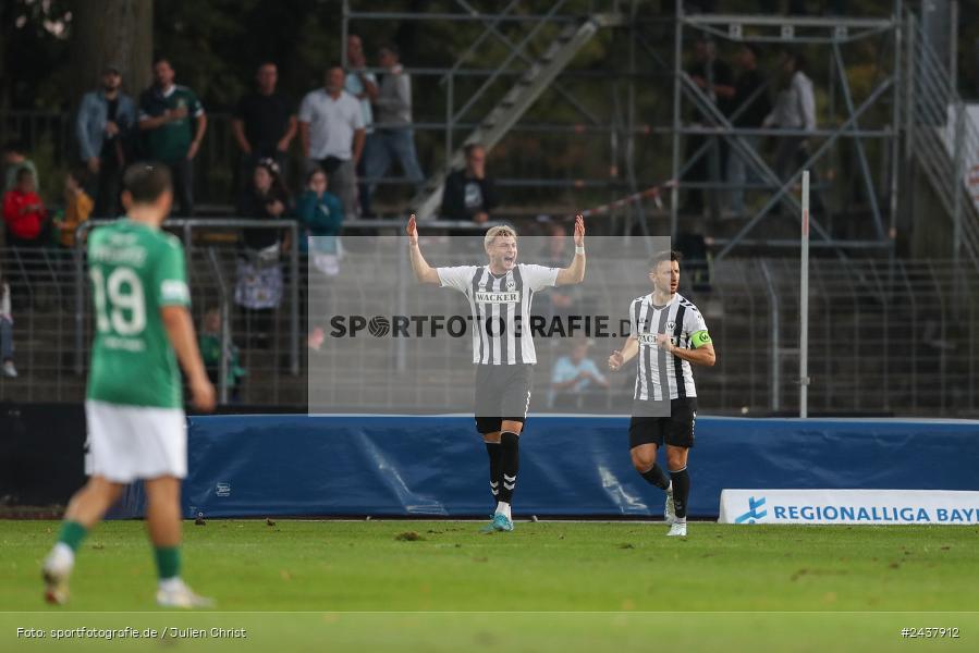 Willy-Sachs-Stadion, Schweinfurt, 20.09.2024, sport, action, BFV, Fussball, Regionalliga Bayern, 10. Spieltag, SVW, FCS, SV Wacker Burghausen, 1. FC Schweinfurt 1905 - Bild-ID: 2437912