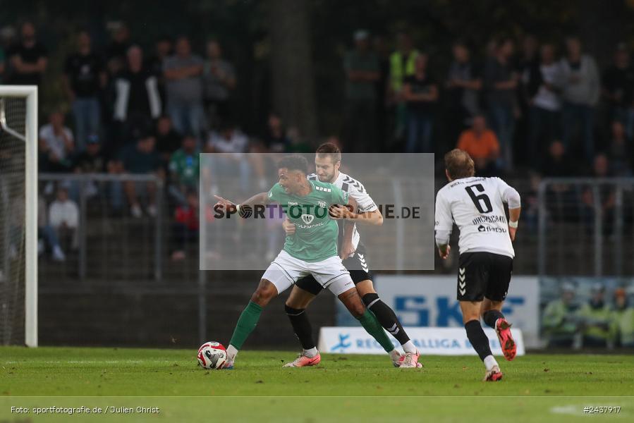 Willy-Sachs-Stadion, Schweinfurt, 20.09.2024, sport, action, BFV, Fussball, Regionalliga Bayern, 10. Spieltag, SVW, FCS, SV Wacker Burghausen, 1. FC Schweinfurt 1905 - Bild-ID: 2437917