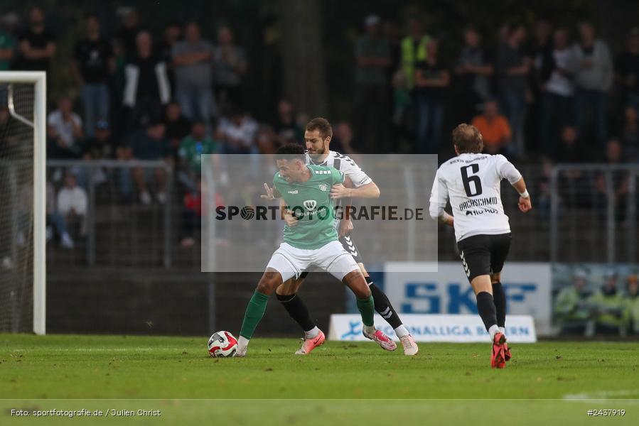 Willy-Sachs-Stadion, Schweinfurt, 20.09.2024, sport, action, BFV, Fussball, Regionalliga Bayern, 10. Spieltag, SVW, FCS, SV Wacker Burghausen, 1. FC Schweinfurt 1905 - Bild-ID: 2437919