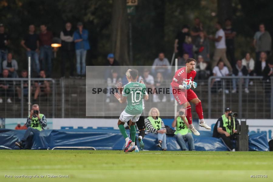 Willy-Sachs-Stadion, Schweinfurt, 20.09.2024, sport, action, BFV, Fussball, Regionalliga Bayern, 10. Spieltag, SVW, FCS, SV Wacker Burghausen, 1. FC Schweinfurt 1905 - Bild-ID: 2437938