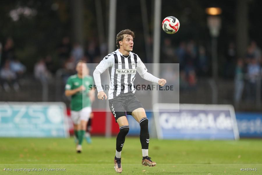 Willy-Sachs-Stadion, Schweinfurt, 20.09.2024, sport, action, BFV, Fussball, Regionalliga Bayern, 10. Spieltag, SVW, FCS, SV Wacker Burghausen, 1. FC Schweinfurt 1905 - Bild-ID: 2437943