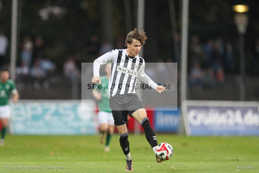 Willy-Sachs-Stadion, Schweinfurt, 20.09.2024, sport, action, BFV, Fussball, Regionalliga Bayern, 10. Spieltag, SVW, FCS, SV Wacker Burghausen, 1. FC Schweinfurt 1905 - Bild-ID: 2437944