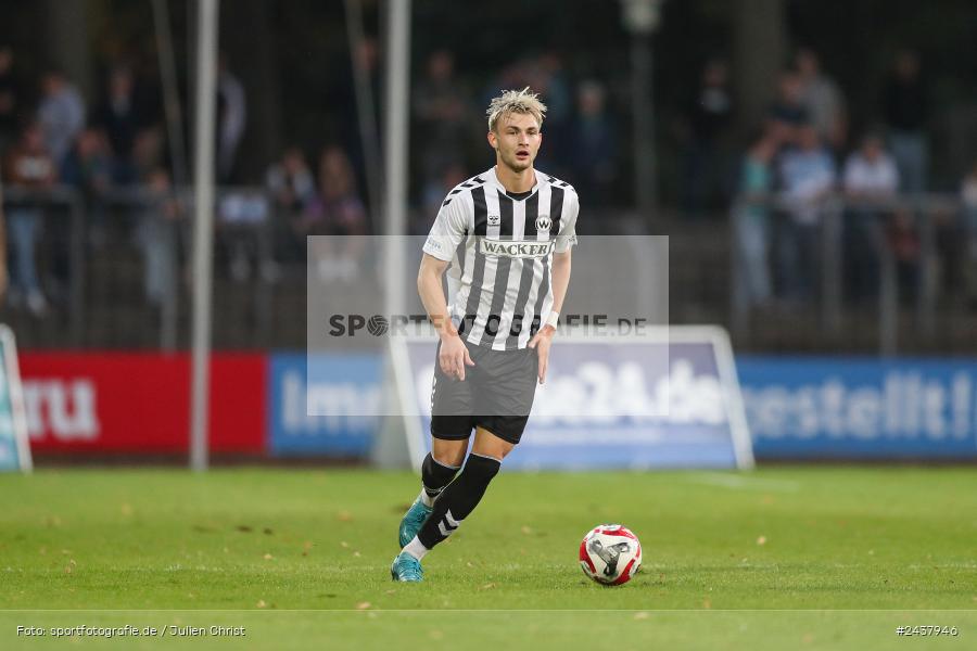 Willy-Sachs-Stadion, Schweinfurt, 20.09.2024, sport, action, BFV, Fussball, Regionalliga Bayern, 10. Spieltag, SVW, FCS, SV Wacker Burghausen, 1. FC Schweinfurt 1905 - Bild-ID: 2437946