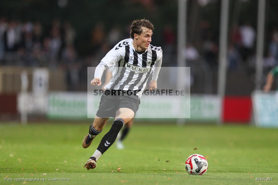 Willy-Sachs-Stadion, Schweinfurt, 20.09.2024, sport, action, BFV, Fussball, Regionalliga Bayern, 10. Spieltag, SVW, FCS, SV Wacker Burghausen, 1. FC Schweinfurt 1905 - Bild-ID: 2437947