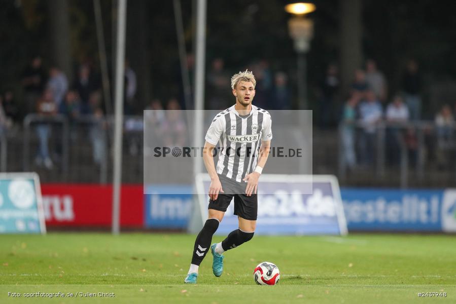 Willy-Sachs-Stadion, Schweinfurt, 20.09.2024, sport, action, BFV, Fussball, Regionalliga Bayern, 10. Spieltag, SVW, FCS, SV Wacker Burghausen, 1. FC Schweinfurt 1905 - Bild-ID: 2437948