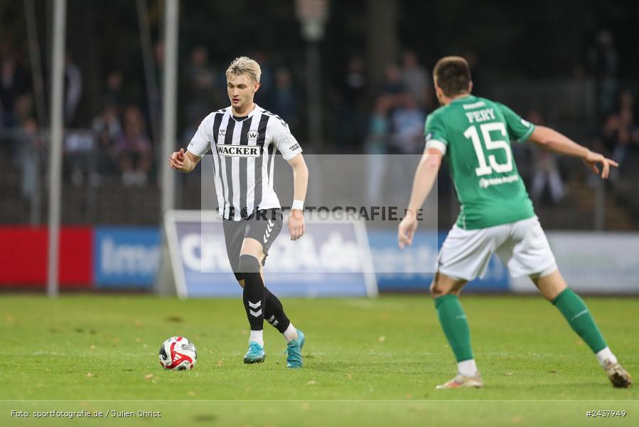 Willy-Sachs-Stadion, Schweinfurt, 20.09.2024, sport, action, BFV, Fussball, Regionalliga Bayern, 10. Spieltag, SVW, FCS, SV Wacker Burghausen, 1. FC Schweinfurt 1905 - Bild-ID: 2437949
