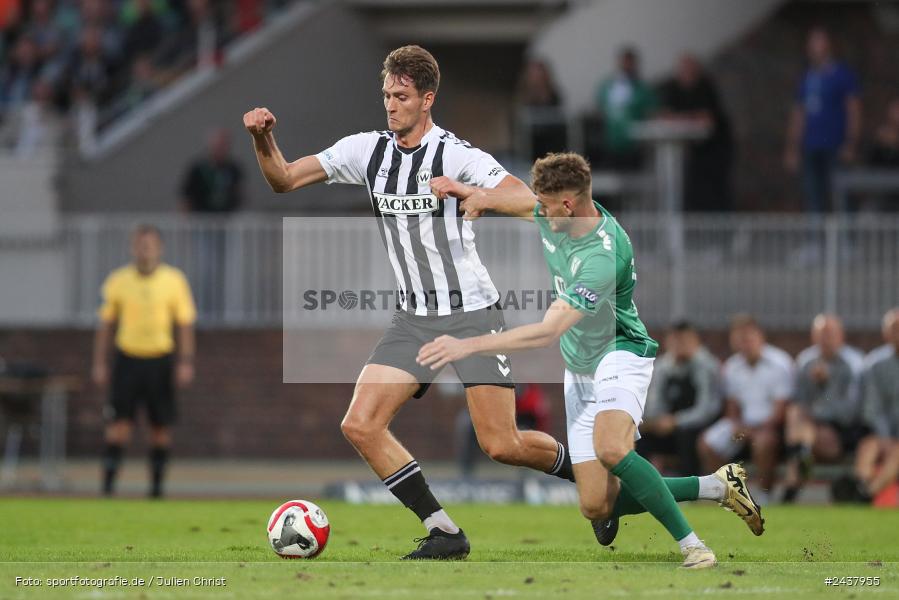 Willy-Sachs-Stadion, Schweinfurt, 20.09.2024, sport, action, BFV, Fussball, Regionalliga Bayern, 10. Spieltag, SVW, FCS, SV Wacker Burghausen, 1. FC Schweinfurt 1905 - Bild-ID: 2437955