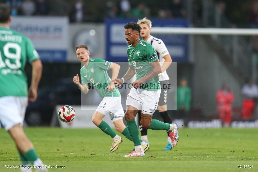 Willy-Sachs-Stadion, Schweinfurt, 20.09.2024, sport, action, BFV, Fussball, Regionalliga Bayern, 10. Spieltag, SVW, FCS, SV Wacker Burghausen, 1. FC Schweinfurt 1905 - Bild-ID: 2437961