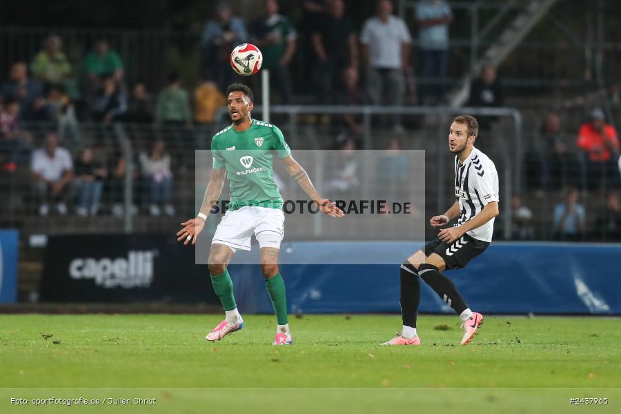 Willy-Sachs-Stadion, Schweinfurt, 20.09.2024, sport, action, BFV, Fussball, Regionalliga Bayern, 10. Spieltag, SVW, FCS, SV Wacker Burghausen, 1. FC Schweinfurt 1905 - Bild-ID: 2437965