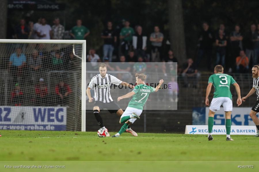Willy-Sachs-Stadion, Schweinfurt, 20.09.2024, sport, action, BFV, Fussball, Regionalliga Bayern, 10. Spieltag, SVW, FCS, SV Wacker Burghausen, 1. FC Schweinfurt 1905 - Bild-ID: 2437972