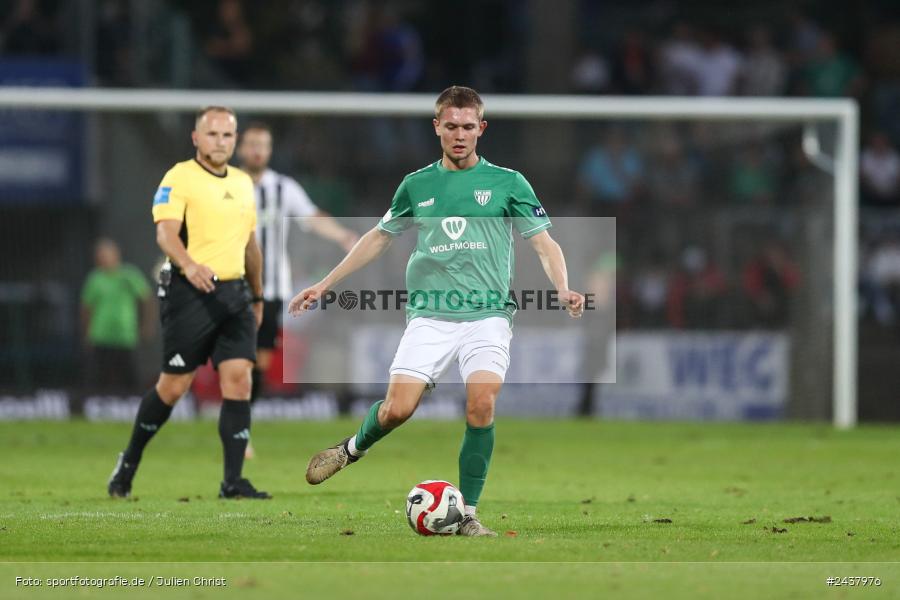 Willy-Sachs-Stadion, Schweinfurt, 20.09.2024, sport, action, BFV, Fussball, Regionalliga Bayern, 10. Spieltag, SVW, FCS, SV Wacker Burghausen, 1. FC Schweinfurt 1905 - Bild-ID: 2437976