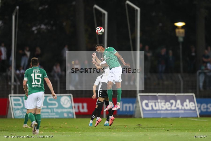 Willy-Sachs-Stadion, Schweinfurt, 20.09.2024, sport, action, BFV, Fussball, Regionalliga Bayern, 10. Spieltag, SVW, FCS, SV Wacker Burghausen, 1. FC Schweinfurt 1905 - Bild-ID: 2437977