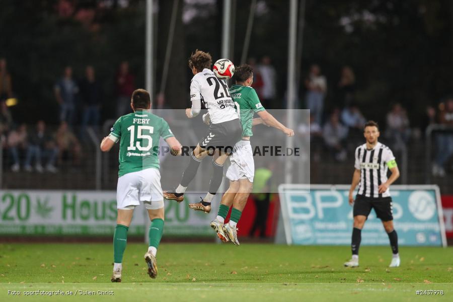 Willy-Sachs-Stadion, Schweinfurt, 20.09.2024, sport, action, BFV, Fussball, Regionalliga Bayern, 10. Spieltag, SVW, FCS, SV Wacker Burghausen, 1. FC Schweinfurt 1905 - Bild-ID: 2437978