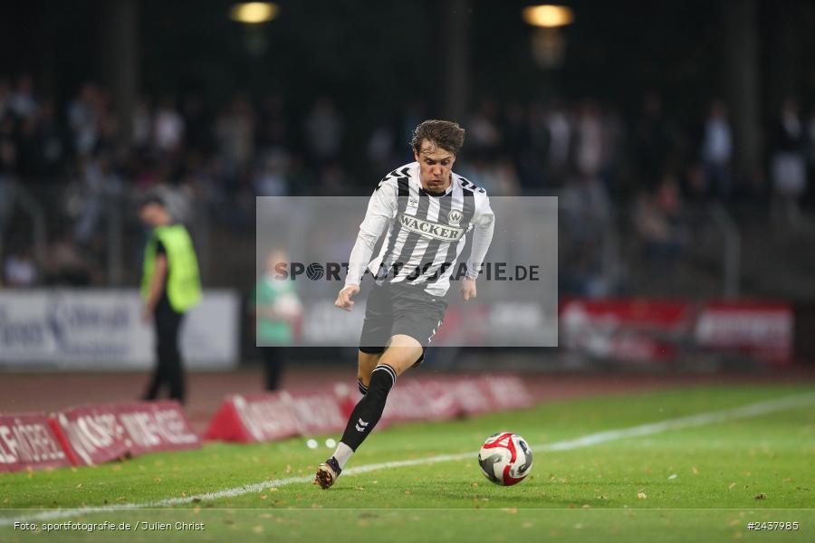 Willy-Sachs-Stadion, Schweinfurt, 20.09.2024, sport, action, BFV, Fussball, Regionalliga Bayern, 10. Spieltag, SVW, FCS, SV Wacker Burghausen, 1. FC Schweinfurt 1905 - Bild-ID: 2437985
