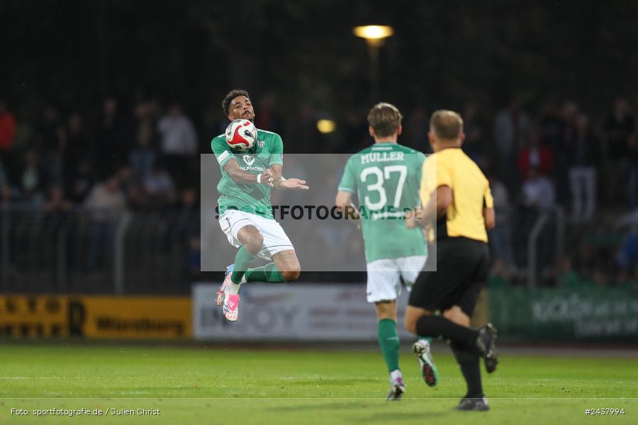 Willy-Sachs-Stadion, Schweinfurt, 20.09.2024, sport, action, BFV, Fussball, Regionalliga Bayern, 10. Spieltag, SVW, FCS, SV Wacker Burghausen, 1. FC Schweinfurt 1905 - Bild-ID: 2437994