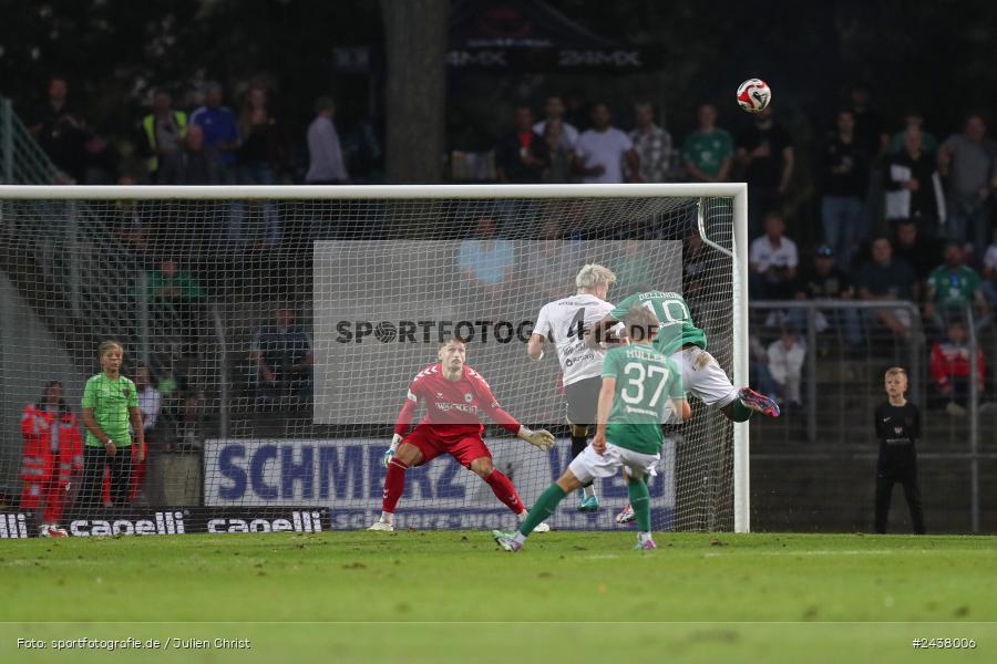 Willy-Sachs-Stadion, Schweinfurt, 20.09.2024, sport, action, BFV, Fussball, Regionalliga Bayern, 10. Spieltag, SVW, FCS, SV Wacker Burghausen, 1. FC Schweinfurt 1905 - Bild-ID: 2438006