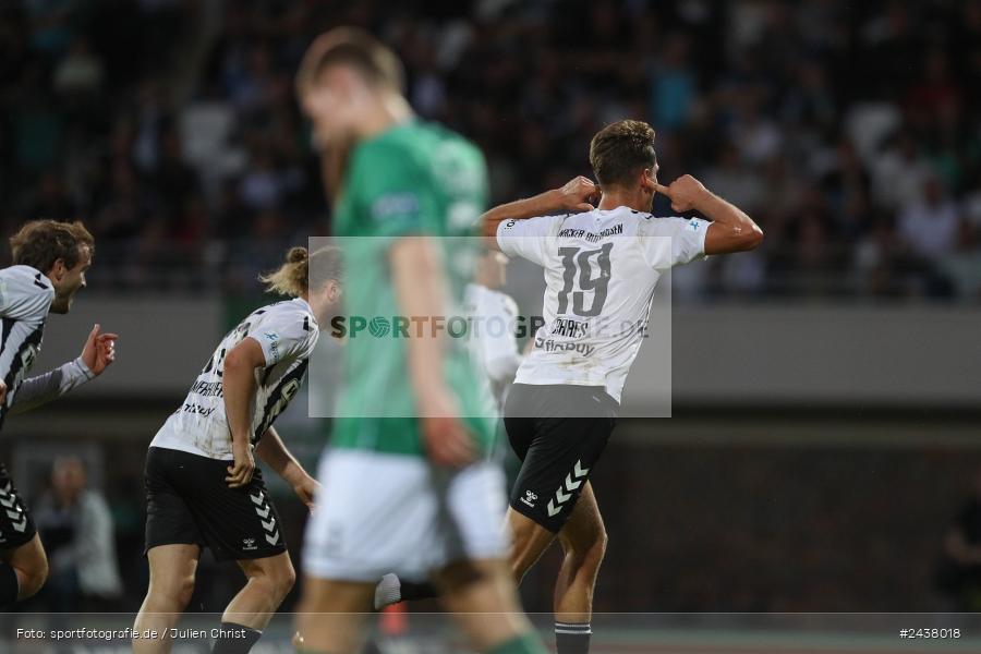 Willy-Sachs-Stadion, Schweinfurt, 20.09.2024, sport, action, BFV, Fussball, Regionalliga Bayern, 10. Spieltag, SVW, FCS, SV Wacker Burghausen, 1. FC Schweinfurt 1905 - Bild-ID: 2438018