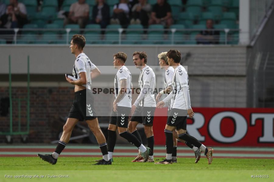 Willy-Sachs-Stadion, Schweinfurt, 20.09.2024, sport, action, BFV, Fussball, Regionalliga Bayern, 10. Spieltag, SVW, FCS, SV Wacker Burghausen, 1. FC Schweinfurt 1905 - Bild-ID: 2438023