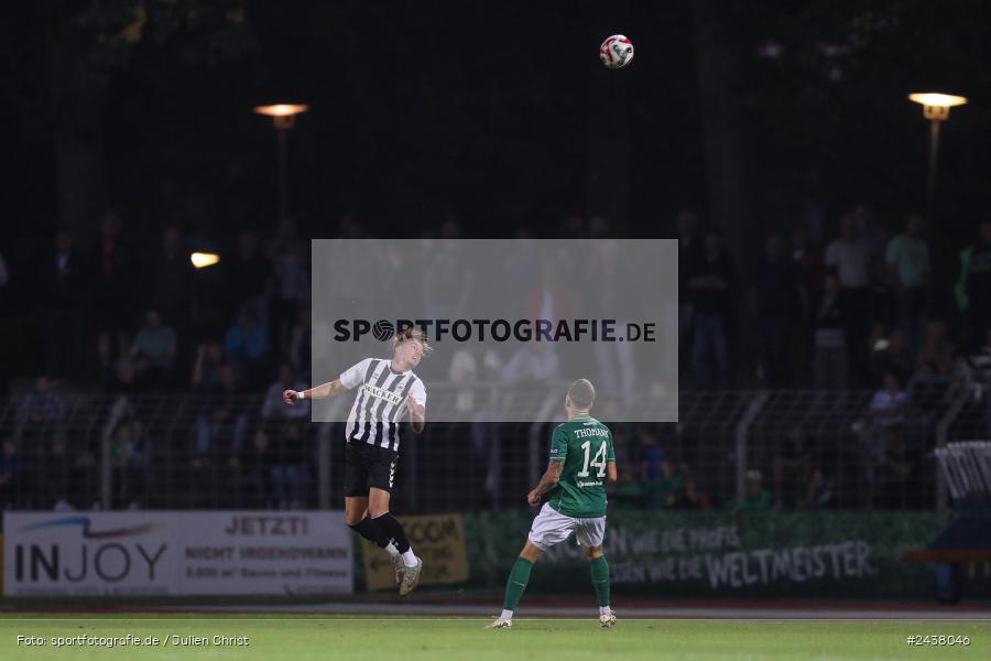 Willy-Sachs-Stadion, Schweinfurt, 20.09.2024, sport, action, BFV, Fussball, Regionalliga Bayern, 10. Spieltag, SVW, FCS, SV Wacker Burghausen, 1. FC Schweinfurt 1905 - Bild-ID: 2438046