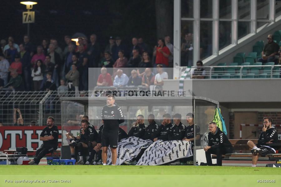 Willy-Sachs-Stadion, Schweinfurt, 20.09.2024, sport, action, BFV, Fussball, Regionalliga Bayern, 10. Spieltag, SVW, FCS, SV Wacker Burghausen, 1. FC Schweinfurt 1905 - Bild-ID: 2438048