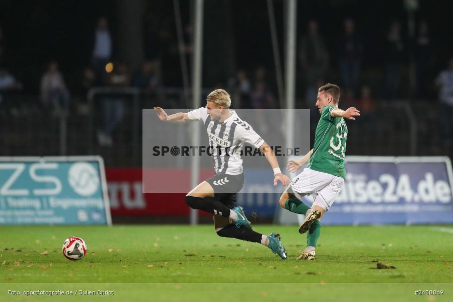Willy-Sachs-Stadion, Schweinfurt, 20.09.2024, sport, action, BFV, Fussball, Regionalliga Bayern, 10. Spieltag, SVW, FCS, SV Wacker Burghausen, 1. FC Schweinfurt 1905 - Bild-ID: 2438069