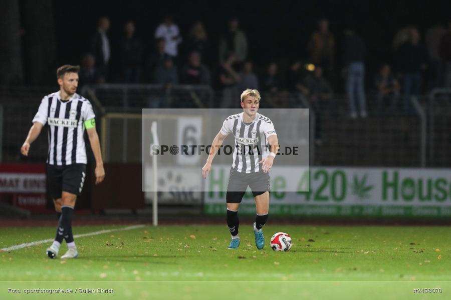 Willy-Sachs-Stadion, Schweinfurt, 20.09.2024, sport, action, BFV, Fussball, Regionalliga Bayern, 10. Spieltag, SVW, FCS, SV Wacker Burghausen, 1. FC Schweinfurt 1905 - Bild-ID: 2438070