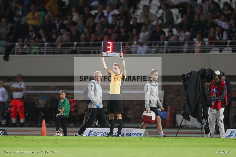 Willy-Sachs-Stadion, Schweinfurt, 20.09.2024, sport, action, BFV, Fussball, Regionalliga Bayern, 10. Spieltag, SVW, FCS, SV Wacker Burghausen, 1. FC Schweinfurt 1905 - Bild-ID: 2438081
