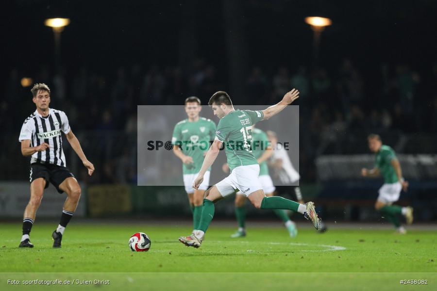 Willy-Sachs-Stadion, Schweinfurt, 20.09.2024, sport, action, BFV, Fussball, Regionalliga Bayern, 10. Spieltag, SVW, FCS, SV Wacker Burghausen, 1. FC Schweinfurt 1905 - Bild-ID: 2438082